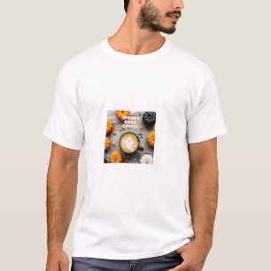 T-shirt Super Café Fantôme de Bonne Chose Art de Latte Hal