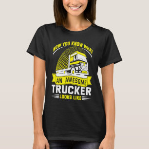 T-shirt Super Chauffeur de Camion