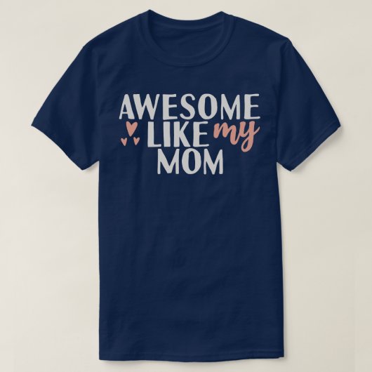 T-shirt Super comme ma mère (Design devant)