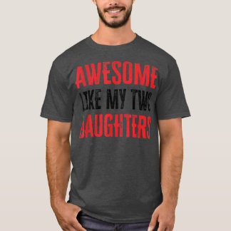T-shirt Super Comme Mes Deux Filles1638