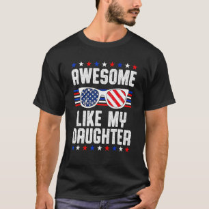 T-shirt Super Comme Mes Lunettes De Soleil 4 juillet D