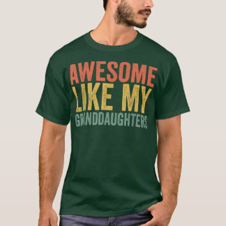T-shirt Super Comme Mes Petites-Filles Funny Parents Day