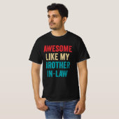 T-shirt Super Comme Mon Belle-Frère (Devant entier)