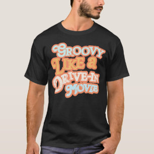 T-shirt Super Comme Un Vidéo Drive-In Les années 70 Vibes
