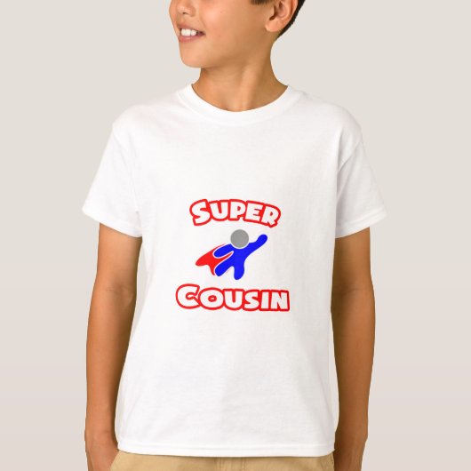 T-shirt Super Cousin (Devant)