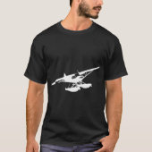 T-shirt Super Cub Floatplane Avion Avion Avion Pile Volant (Devant)