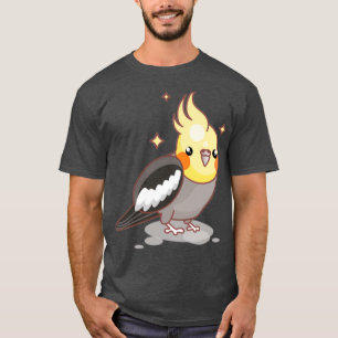 T-shirt Super Cute Cockatiel Parrot