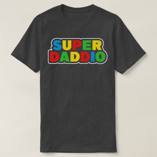 T-shirt Super Daddio (Design devant)