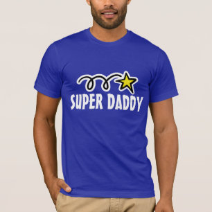T-shirt Super Daddy - Cadeau pour un père génial