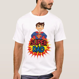 T-shirt Super Daddy - Drôle cadeau de fête des pèr