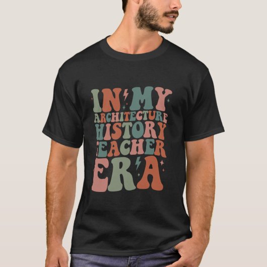 T-shirt Super Dans Mon Architecture Histoire Professeur Er (Devant)