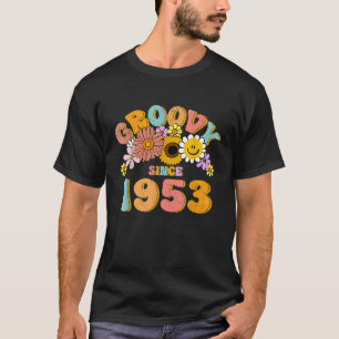 T-shirt Super Depuis 1953 70 ans Vintage Retro 70e