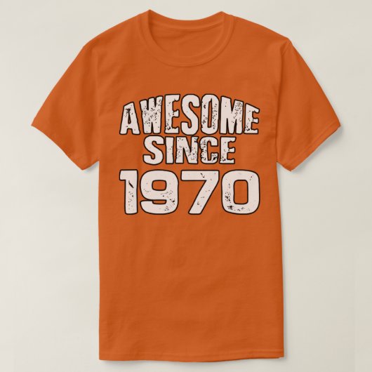 T-shirt Super depuis 19701 (Design devant)