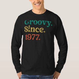 T-shirt Super depuis 1977 les années 70 60 Retro Anniversa