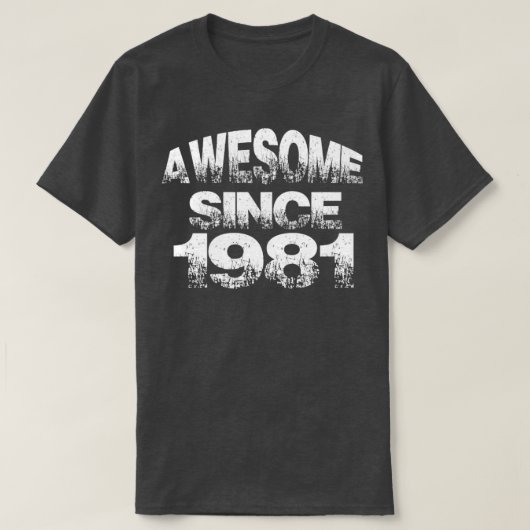 T-shirt Super depuis 1981 (Design devant)
