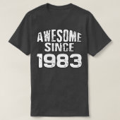 T-shirt Super depuis 19831 (Design devant)