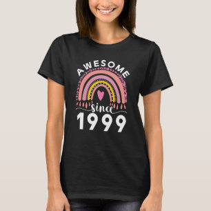 T-shirt Super depuis 1999 24e anniversaire femmes
