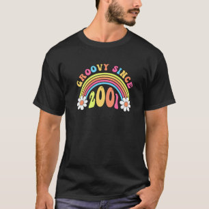 T-shirt Super depuis 2001 Vintage Anniversaire rétro