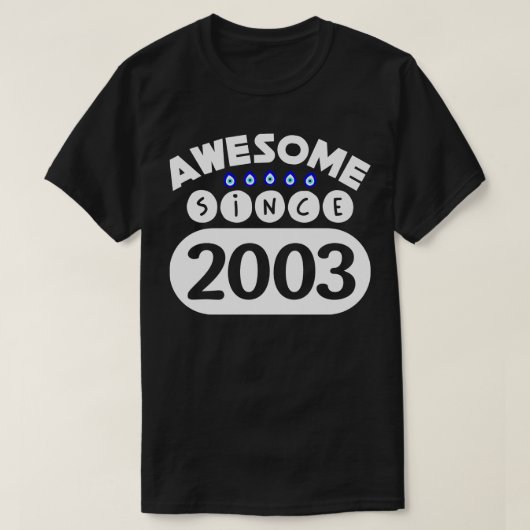 T-shirt Super depuis 2003 (Design devant)