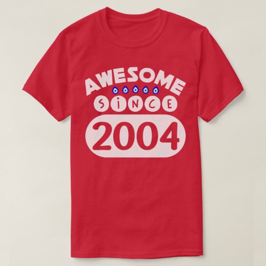 T-shirt Super depuis 2004 (Design devant)