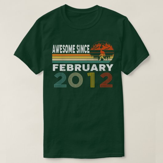 T-shirt Super depuis février 2012 (Design devant)