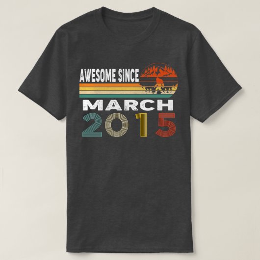 T-shirt Super depuis mars 2015 (Design devant)