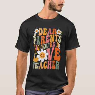 T-shirt Super Dernière Journée De Graduation À L'École Fle
