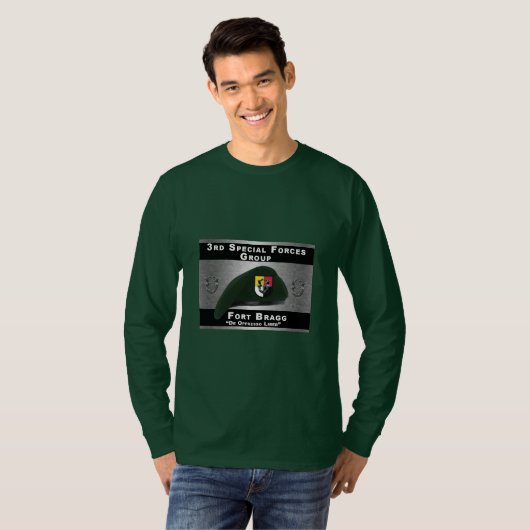 T-shirt Super Design 3e Groupe des forces spéciales (Devant entier)