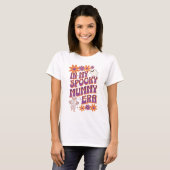 T-shirt Super Éffrayant âge maman Retro Halloween (Devant entier)