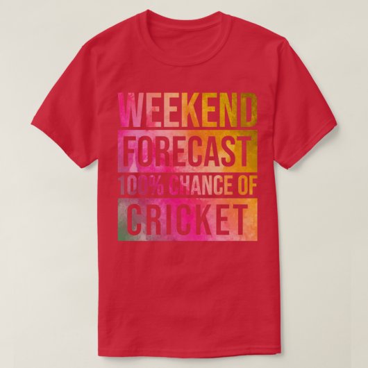 T-shirt Super Et Drôle Week-End Prévision Cent Procent (Design devant)