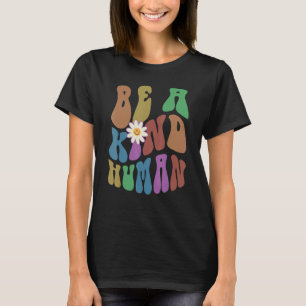 T-shirt Super ÊTRE UN GENRE HUMAIN Rétro Anti-harcèlement