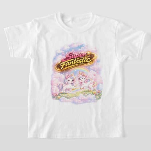 T-shirt Super Fantastic Unicorn Time (Poser)