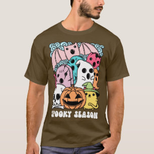 T-shirt Super Fantôme Éffrayante saison mignonne Halloween