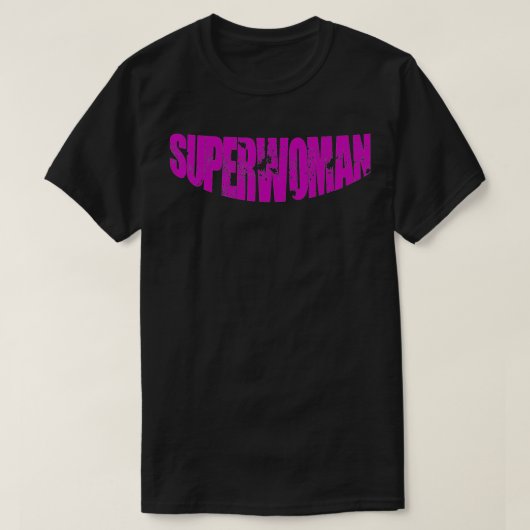 T-shirt Super Femme (Design devant)