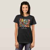 T-shirt Super Fier D'Enseigner Les Apprenants Multilingues (Devant entier)