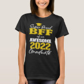 T-shirt Super Fière Bff De 2022 Graduate Awesome Family Co (Devant)