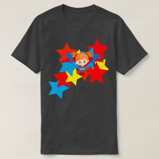 T-shirt Super Gal V7 (Design devant)