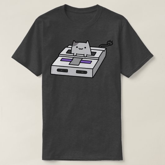 T-shirt Super Game Cat (Design devant)