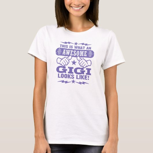T-shirt Super Gigi (Devant)