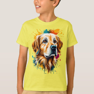 T-shirt Super Golden Retriever - Golden Retriever Chien