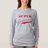 T-shirt Super grand-mère (Devant)