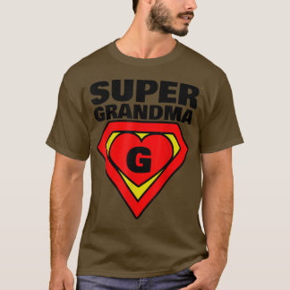 T-shirt Super grand-mère