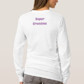 T-shirt Super grand-mère (Dos)