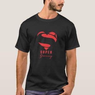 T-shirt Super Granny Superhero Granny T Cadeau Mère Père