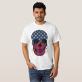 T-shirt Super Guerrier Crâne  (Devant entier)