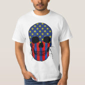 T-shirt Super Guerrier Crâne  (Devant)