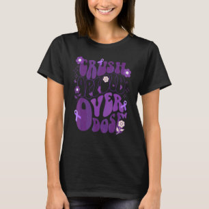 T-shirt Super guerrier de sensibilisation au surdosage d'o