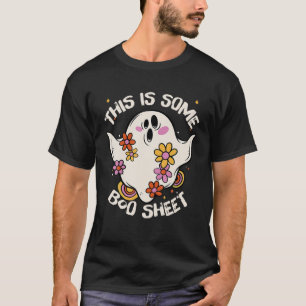 T-shirt Super Halloween Boo Ghost Costume Ceci est un peu
