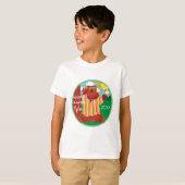 T-shirt super Happy Camper Bear (Devant entier)