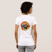 T-shirt Super Hawaiian Surfer 1960's Retro Graphic Tee (Dos entier)